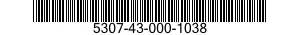 5307-43-000-1038 STUD,PLAIN 5307430001038 430001038