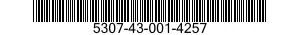 5307-43-001-4257 STUD,SELF-LOCKING 5307430014257 430014257