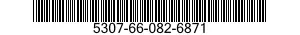 5307-66-082-6871 STUD,CONTINUOUS THREAD 5307660826871 660826871