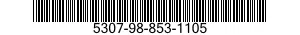 5307-98-853-1105 STUD,PLAIN 5307988531105 988531105