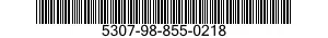 5307-98-855-0218 STUD,CONTINUOUS THREAD 5307988550218 988550218