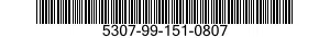 5307-99-151-0807 STUD,CONTINUOUS THREAD 5307991510807 991510807