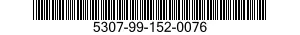 5307-99-152-0076 STUD,CONTINUOUS THREAD 5307991520076 991520076