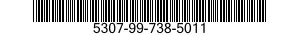 5307-99-738-5011 WHEEL STUD 5307997385011 997385011