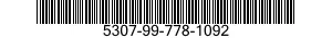5307-99-778-1092 STUD,PLAIN 5307997781092 997781092