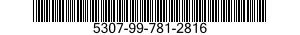 5307-99-781-2816 STUD,SHOULDERED AND 5307997812816 997812816