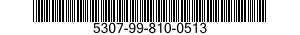 5307-99-810-0513 STUD,BLOCK ASSEMBLY 5307998100513 998100513