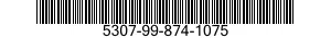 5307-99-874-1075  5307998741075 998741075