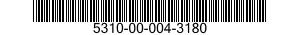 5310-00-004-3180 NUT,SELF-LOCKING,BARREL 5310000043180 000043180