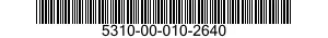 5310-00-010-2640 NUT,PLAIN,HEXAGON 5310000102640 000102640