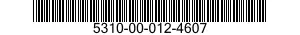 5310-00-012-4607 NUT,PLAIN,HEXAGON 5310000124607 000124607