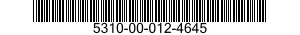5310-00-012-4645 NUT,PLAIN,HEXAGON 5310000124645 000124645
