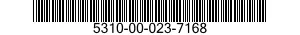 5310-00-023-7168 NUT,PLAIN,ROUND 5310000237168 000237168