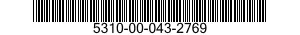 5310-00-043-2769 NUT,PLAIN,HEXAGON 5310000432769 000432769