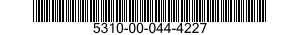 5310-00-044-4227 NUT,PLAIN,ROUND 5310000444227 000444227