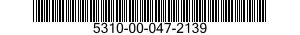 5310-00-047-2139 NUT,SELF-LOCKING,BLIND RIVET 5310000472139 000472139