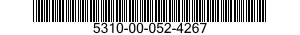 5310-00-052-4267 NUT,SELF-LOCKING,EXTENDED WASHER,DOUBLE HEXAGON 5310000524267 000524267