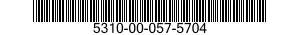 5310-00-057-5704 NUT,SELF-LOCKING,EXTENDED WASHER,DOUBLE HEXAGON 5310000575704 000575704