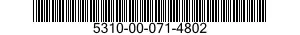 5310-00-071-4802 NUT,PLAIN,HEXAGON 5310000714802 000714802