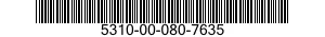 5310-00-080-7635 NUT,PLAIN,HEXAGON 5310000807635 000807635