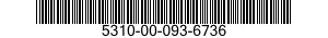 5310-00-093-6736 NUT,PLAIN,CLINCH 5310000936736 000936736