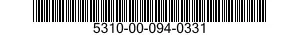 5310-00-094-0331 WASHER,CONVEX 5310000940331 000940331