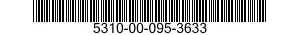 5310-00-095-3633 NUT,PLAIN,ROUND 5310000953633 000953633