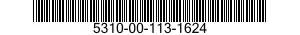 5310-00-113-1624 NUT,PLAIN,SLOTTED,HEXAGON 5310001131624 001131624