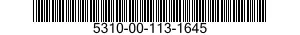 5310-00-113-1645 NUT,PLAIN,CLINCH 5310001131645 001131645