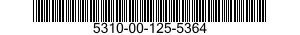 5310-00-125-5364 WASHER,RECESSED 5310001255364 001255364