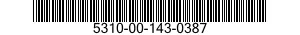 5310-00-143-0387 NUT,SELF-LOCKING,DOUBLE HEXAGON 5310001430387 001430387