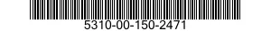 5310-00-150-2471 NUT,SELF-LOCKING,EXTENDED WASHER,DOUBLE HEXAGON 5310001502471 001502471
