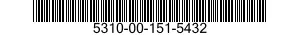 5310-00-151-5432 NUT,SELF-LOCKING,CASTELLATED,HEXAGON 5310001515432 001515432