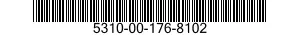 5310-00-176-8102 NUT,PLAIN,SLOTTED,HEXAGON 5310001768102 001768102