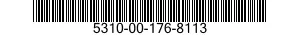 5310-00-176-8113 NUT,PLAIN,SLOTTED,HEXAGON 5310001768113 001768113