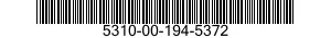 5310-00-194-5372 NUT,SELF-LOCKING,EXTENDED WASHER,HEXAGON 5310001945372 001945372