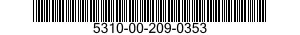 5310-00-209-0353 WASHER,FLAT 5310002090353 002090353