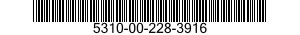 5310-00-228-3916 NUT,SELF-LOCKING,EXTENDED WASHER,DOUBLE HEXAGON 5310002283916 002283916