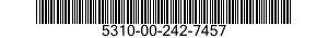 5310-00-242-7457 NUT,PLAIN,BLIND RIVET 5310002427457 002427457