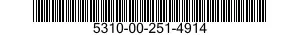 5310-00-251-4914 NUT,SELF-LOCKING,CLINCH 5310002514914 002514914