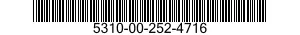 5310-00-252-4716 NUT,PLAIN,HEXAGON 5310002524716 002524716