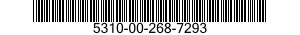 5310-00-268-7293 NUT,PLAIN,CASTELLATED,HEXAGON 5310002687293 002687293