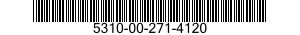 5310-00-271-4120 NUT,SELF-LOCKING,HEXAGON 5310002714120 002714120