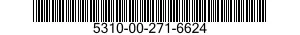 5310-00-271-6624 NUT,PLAIN,CASTELLATED,HEXAGON 5310002716624 002716624
