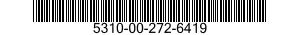 5310-00-272-6419 NUT,SELF-LOCKING,EXTENDED WASHER 5310002726419 002726419