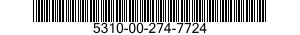 5310-00-274-7724 NUT,PLAIN,HEXAGON 5310002747724 002747724