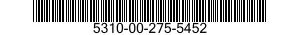 5310-00-275-5452 NUT,PLAIN,CAP 5310002755452 002755452