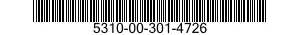 5310-00-301-4726 NUT,SELF-LOCKING,PLATE 5310003014726 003014726