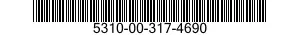 5310-00-317-4690 NUT,PLAIN,ROUND 5310003174690 003174690