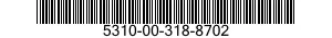 5310-00-318-8702 NUT,PLAIN,CASTELLATED,HEXAGON 5310003188702 003188702